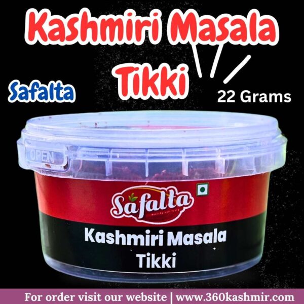 Kashmiri Masala Tikki / Safalta / 22 Grams