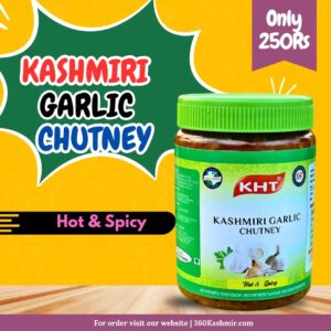 Kashmiri Garlic Chutney / KHT / 500 grams
