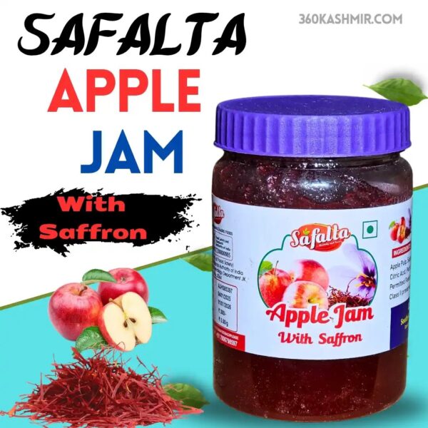 Safalta Apple Jam with Saffron