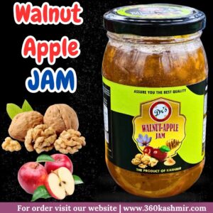 Kashmiri Walnut Apple Jam / Dr,s Agro / 450 Grams